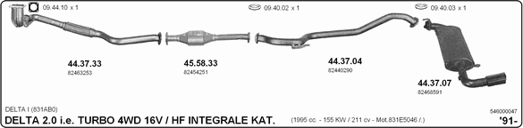 Exhaust System 546000047