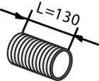 Tubo flexível, sistema de escape 81728