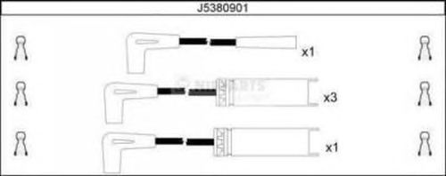 Комплект проводов зажигания J5380901