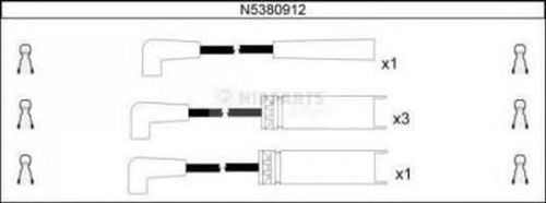 Ignition Cable Kit N5380912