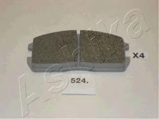 Комплект тормозных колодок, дисковый тормоз 50-05-524