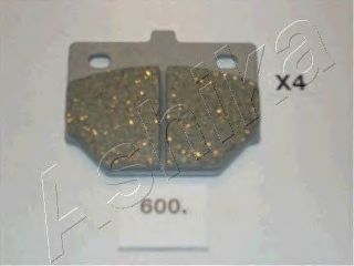 Комплект тормозных колодок, дисковый тормоз 50-06-600