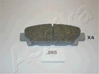 Комплект тормозных колодок, дисковый тормоз 51-02-265
