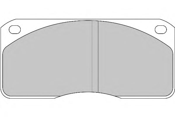 Комплект тормозных колодок, дисковый тормоз G6183