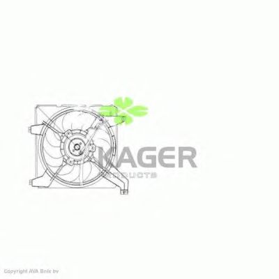Ventilador, refrigeración del motor 32-2190