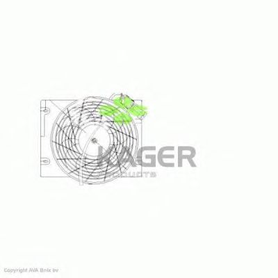 Ventilator, condensator airconditioning 32-2285