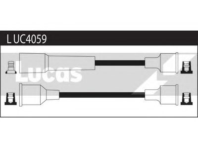 Комплект проводов зажигания LUC4059