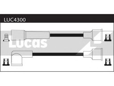 Комплект проводов зажигания LUC4300
