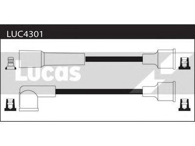Комплект проводов зажигания LUC4301