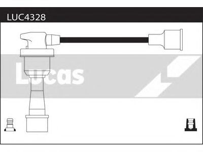 Комплект проводов зажигания LUC4328