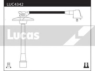 Комплект проводов зажигания LUC4342