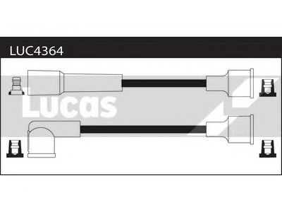 Комплект проводов зажигания LUC4364