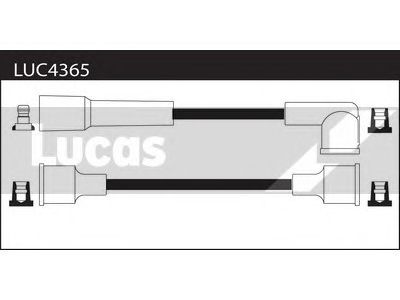 Комплект проводов зажигания LUC4365