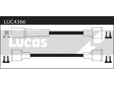 Комплект проводов зажигания LUC4366