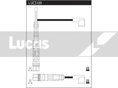 Комплект проводов зажигания LUC5109
