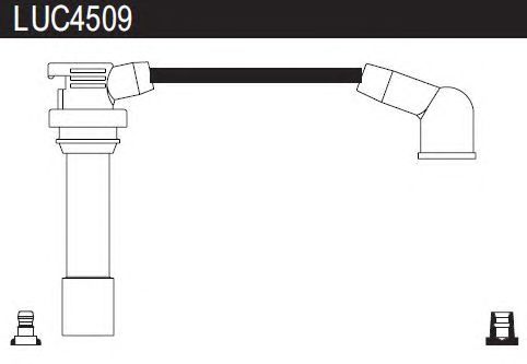 Комплект проводов зажигания LUC4509