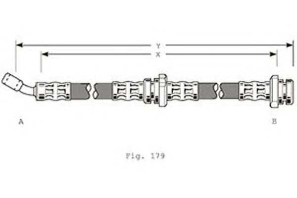 Tubo flexible de frenos 9004205