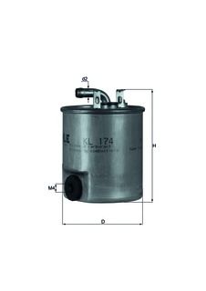 Fuel filter KL 174