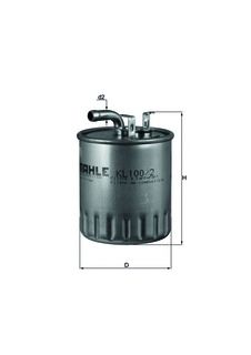 Fuel filter KL 100/2