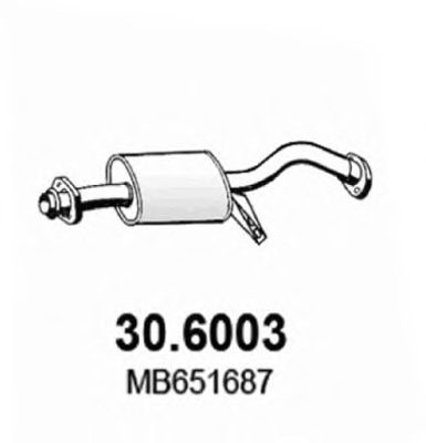 Middle Silencer 30.6003