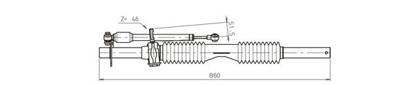 Рулевой механизм WW4034