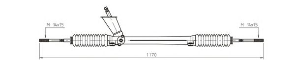 Рулевой механизм WW4042