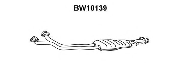 Panela de escape dianteira BW10139