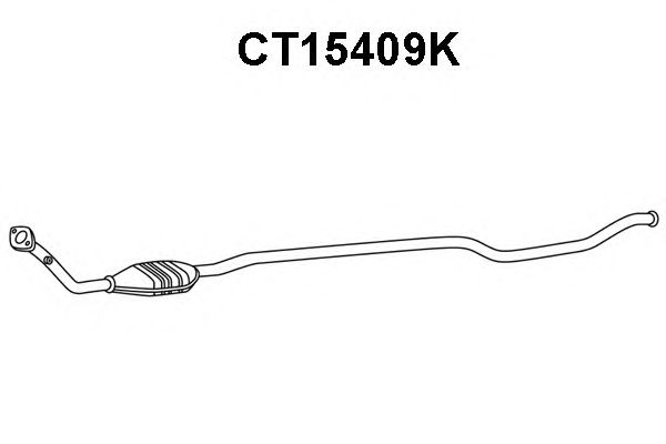 Catalytic Converter CT15409K