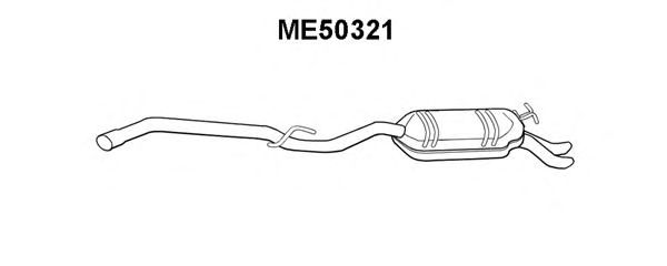 Endschalldämpfer ME50321