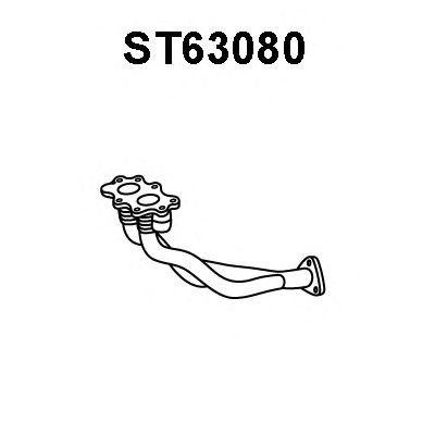 Avgasrör ST63080