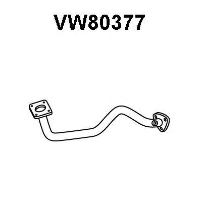 Egzoz borusu VW80377