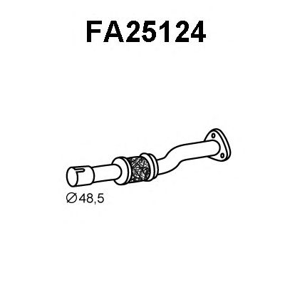 Σωλήνας εξάτμισης FA25124