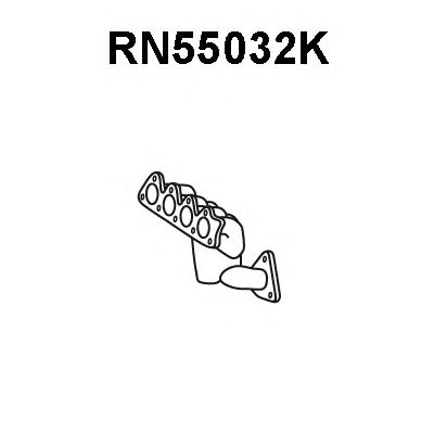 Catalizzatore a gomito RN55032K