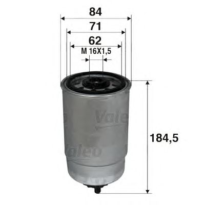 Fuel filter 587724