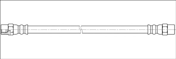 Tubo flexível de travão G1900.51