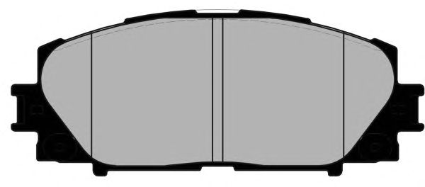 Комплект тормозных колодок, дисковый тормоз PA1749