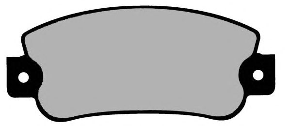 Комплект тормозных колодок, дисковый тормоз PA462