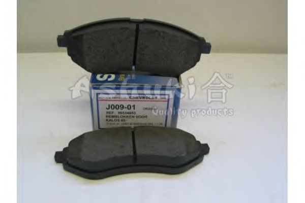 Комплект тормозных колодок, дисковый тормоз J009-01