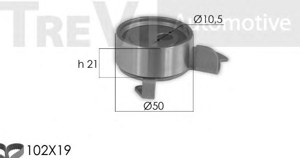 Timing Belt Kit RPK3328D