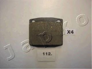 Комплект тормозных колодок, дисковый тормоз 50112