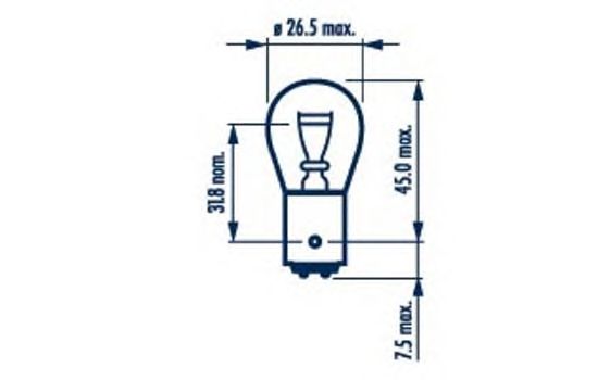 Bulb, brake-/taillight; Bulb, stop light; Bulb, rear fog light; Bulb, tail light; Bulb, brake-/taillight; Bulb, stop light; Bulb, rear fog light; Bulb, tail light; Bulb, fog-/taillight 17881