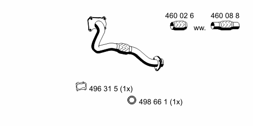 Exhaust Pipe 142434