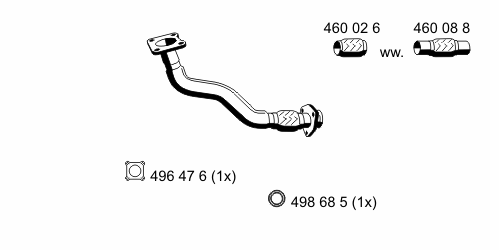 Exhaust Pipe 142564