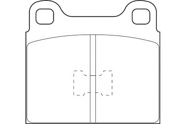 Brake Pad Set, disc brake WBP20228A