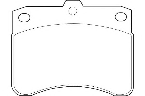 Brake Pad Set, disc brake WBP20780A