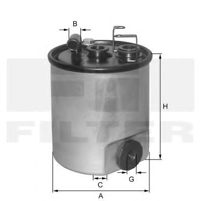 Fuel filter ZP 8081 FMBM