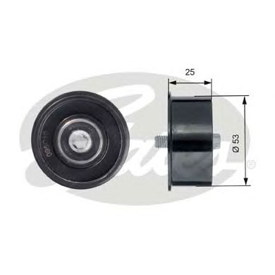 Deflection/Guide Pulley, timing belt T42122