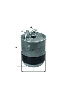 Fuel filter KL 228/2D
