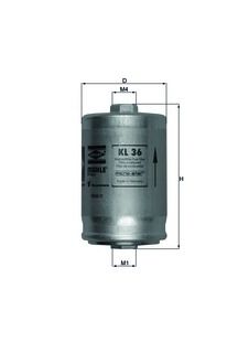 Fuel filter KL 36