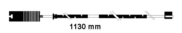Slidindikator, bremsebelægning FWI301